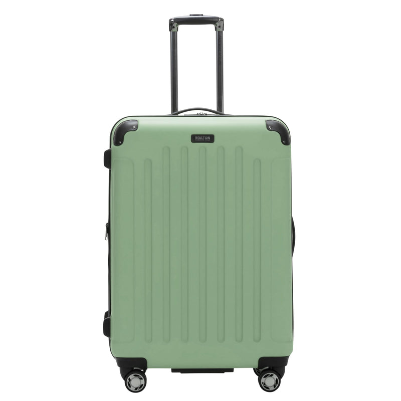 Kenneth Cole REACTION Renegade Luggage Expandable 8-Wheel Spinner Lightweight Hardside Suitcase, Seafoam, 28-Inch Checked
