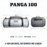 YETI Panga 50 Airtight Waterproof Submersible Duffel Bag, Tan, Panga 100, Panga 100