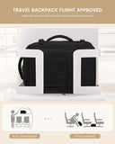 LOVEVOOK Travel Backpack for Women & Men, 40L Large Carry On Backpack Airline Approved, TSA Personal Item Weekender Bag, Water Resistant Laptop Backpack with 3 Packing Cubes for Travel Essentials