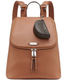 Calvin Klein Zulle Organizational Backpack, Caramel, One Size