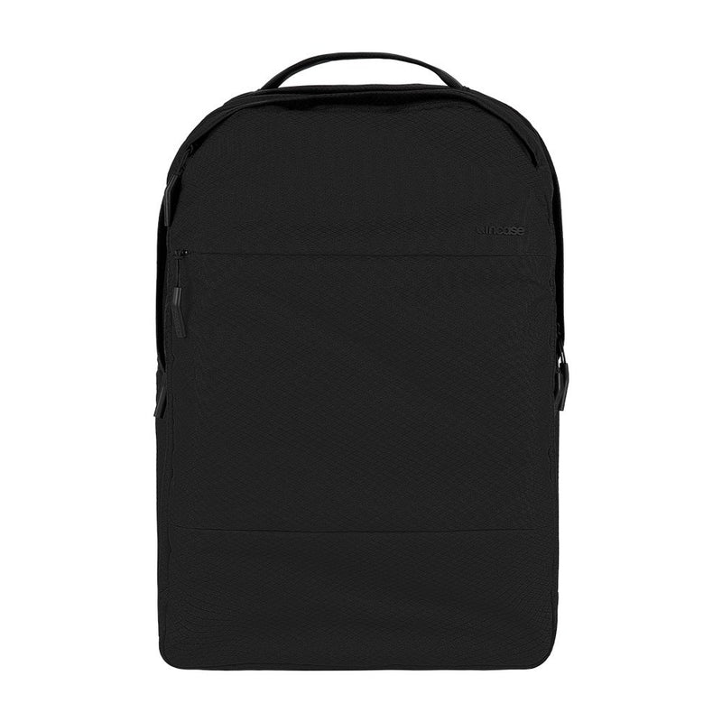 Incase City Backpack - 24L Main Storage Compartment with 16" Faux Fur Laptop Pocket, Quick Access Pocket, Everyday Tech Pack (Diamond Ripstop Black)