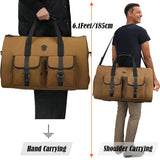 WELKINLAND 48H Garment Duffle Bags For Travel,10-Pockets Carry On Garment Bag, 3 Suit Travel Bags, 62L 2-In-1 Garment Duffel Bag, Convertible Garment bag, Boardable Garment Bag