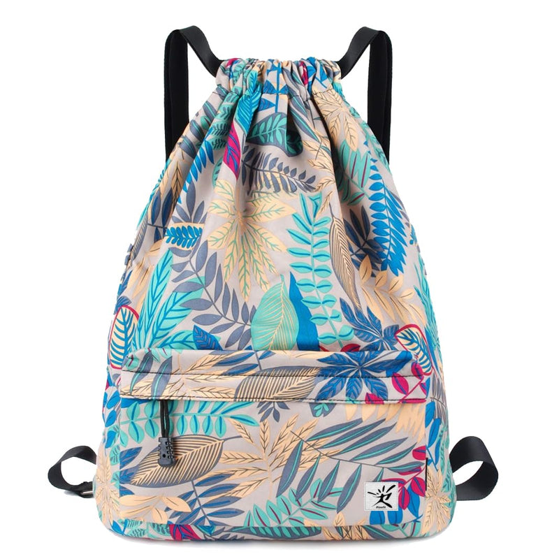 Risefit Waterproof Drawstring Bag, Gym Bag Sackpack Sports Backpack for Men Women