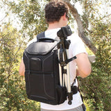 Professional Camera Backpack DSLR Photo Bag with Comfort Strap Design , Laptop , Tripod Holder , Lens and Accessory Storage for Canon EOS Rebel T5 , T5i , T6i and More Full-Sized Digital SLR Cameras