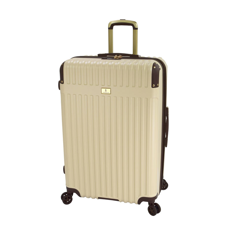 LONDON FOG Brentwood III 29" Expandable Spinner, Crème, Creme