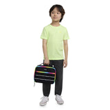 Hurley School Lunch Tote, Black/Multi