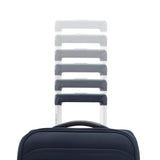 Samsonite Elevation Plus Carry-On Luggage - Airline Approved Softside Suitcase - 360 Spinner Wheels - Integrated ID Tag - Quick-Access Stash Pocket - Wet Pocket - AirTag™ Holder - Midnight Blue