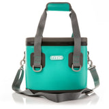 RTIC Soft Cooler 8 Can, Insulated Bag Portable Ice Chest Box for Lunch, Beach, Drink, Beverage, Travel, Camping, Picnic, Car, Trips, Floating Cooler Leak-Proof with Zipper, Seafoam Green