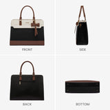 LOVEVOOK Laptop Tote Bag for Women,Leather Work Bag, Waterproof Business Teacher Bag,Large Computer Handbag Purse Briefcase,Office Gifts for Women