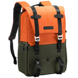 K&F CONCEPT Camera Backpack, Camera Bags for Photographers Large Capacity Camera Case with Raincover,15-15.6 Inch Laptop Compartment Compatible for Canon/Nikon/Sony/DJI Mavic Drone(Backpack 20L)