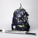 wpole Sports Baseball&Softball Bat Bag For Youth｜Adults, Baseball Equipment Backpack Bag with Shoe Compartment,Fence Hook,Holds Bat, Helmet, Glove