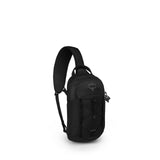 Osprey Quasar Shoulder Sling Bag - Everyday Crossbody Backpack with Laptop Sleeve, Bottle Pocket, & Phone Pocket, Black