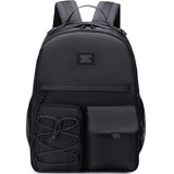 Lohol Fashion Backpack with Anti Theft Pocket, Water Resistant Travel Daypack for Teen Girls & Boys (Black)