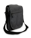 Everest Utility Bag with Tablet Pocket, Charcoal, One Size