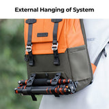 K&F CONCEPT Camera Backpack, Camera Bags for Photographers Large Capacity Camera Case with Raincover,15-15.6 Inch Laptop Compartment Compatible for Canon/Nikon/Sony/DJI Mavic Drone(Backpack 20L)