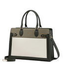 LOVEVOOK Laptop Bag for Women, 15.6 Inch Large PU Leather Tote Bag, Professional Teacher Work Bag, Waterproof Business Computer Briefcase, Shoulder Tote Purse for Office