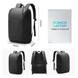 FUTURE AESTHEICS Business Laptop Backpack for Men,Women，15.6 Inch Water Resistant Travel smart Laptop Backpack Carry On Backpack with USB Charging Port，Large Business Work Durable Computer Bag