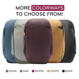 Peak Design Travel Backpack 30L, Sage, Expandable 27-33L Design, Rear and Top Access, Weatherproof Shell, Laptop Sleeve, Ideal for Travel or Everyday Carry, Versatile Backpack for Men and Women