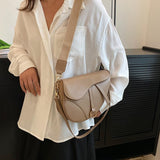 AWST Int'l Saddle Shoulder Handbag - Tan