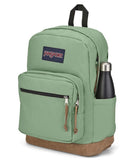 JanSport Right Pack Backpack - Durable Daypack with Padded 15" Laptop Sleeve, Spacious Main Compartment & Integrated Water Bottle Pocket - Loden Frost