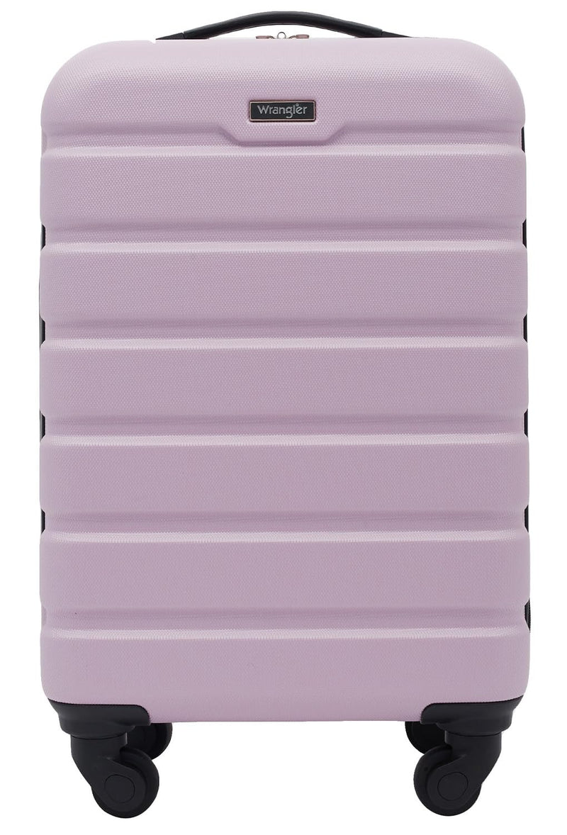 Wrangler 22" Hardside Spinner Carry-On Luggage, Lilac