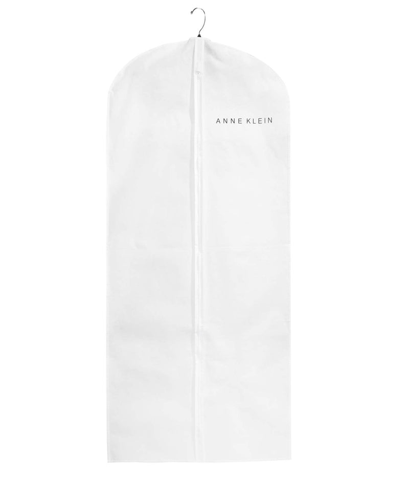 Anne Klein Unisex Two Tone Garment Bag Luggage, White, One Size