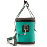 RTIC Soft Cooler 8 Can, Insulated Bag Portable Ice Chest Box for Lunch, Beach, Drink, Beverage, Travel, Camping, Picnic, Car, Trips, Floating Cooler Leak-Proof with Zipper, Seafoam Green