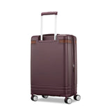 Virtuosa Hardside 21 Inch Carry On Luggage - Airline Approved with 360° Spinner Wheels, RightHeight™ Adjustable Handle - Zippered WetPak™ - TSA Lock - Expandable Light Polycarbonate Shell - Merlot