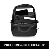 Kenneth Cole REACTION Logan Neoprene Travel 16" Laptop Backpack, Black