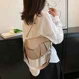 AWST Int'l Saddle Shoulder Handbag - Tan
