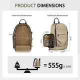 TAAOKA Camera Sling Bag, DSLR/SLR/Mirrorless Camera Backpack Case Shockproof Photography Backpack with Tripod Holder & Removable Modular Inserts Compatible with Canon/Nikon/Sony/Fuji