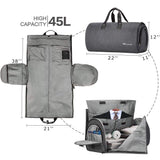 Tie Case Bag and Convertible Garment Duffel Bag