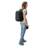 Lowepro Tahoe BP 150, Camera Bag, Lightweight Compact Camera Backpack for Cameras, CSC, DJI Spark Drone, Black, 27.5 x 21.7 x 40.3 cm, Medium LP36892-PWW