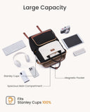 LOVEVOOK Laptop Backpack for Women with Giant Tumbler Holder Pocket, 15.6 inch Travel Work Backpack Purse for Nurse Teacher, Waterproof School Bag College Bookbag Cute Casual Daypack for Girls