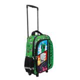 Minecraft Rolling 16” Backpack with Adjustable Handle