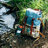 Topo Designs Rover Pack Classic Backpack - Daily Daypack for Commutes, Day Trips, Hikes, Iconic Denver Design, PFAS-Free, Fair Trade (Forest/Goldenrod)
