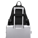 Backpack Purse for Women Ladies Nylon Bag Casual Daypack Travel Shopping Pack (A Style Black)