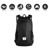 Naturehike 18L Lightweight Hiking Backpack, Waterproof Camping Packable Backpack Ultralight for Travel, Airplane, Small Hiking Daypack for Adults, Black