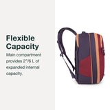 Osprey Daylite Expandable 26+6 Travel Pack, Night Shift Blue