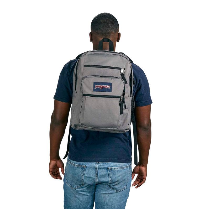 JanSport Laptop Backpack - Computer Bag with 2 Compartments, Ergonomic Shoulder Straps, 15” Laptop Sleeve, Haul Handle - Graphite Grey