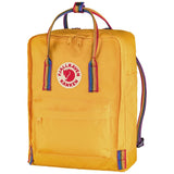 Fjällräven Kånken Rainbow Warm Yellow/Rainbow Pattern One Size - backpacks4less.com