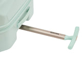 kensie Women's Gemstone Luggage Set, Mint, 20-Inch Carry-On