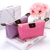 THTAJ 2 Pack Make Up Bag for Traveling,Preppy make up bag,Toiletry Bag,Nylon Cosmetic Bag,Light Pink Makeup Bag,Skin Care Bag，Tiny Makeup Bag