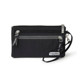 Baggallini Unisex Adult Luggage Only Rfid Currency Organizer Travel Wallet, Black