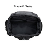 KAUKKO Travel Laptop Backpack Hiking Backpack Travel Camping Bag Outdoor Sports Leisure Daypacks(Black)