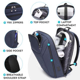 FUTURE AESTHEICS Business Laptop Backpack for Men,Women，15.6 Inch Water Resistant Travel smart Laptop Backpack Carry On Backpack with USB Charging Port，Large Business Work Durable Computer Bag