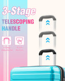 TTOVALIGERIA Luggage Sets 2 Piece, Hard Shell Expandable Carry on Suitcase with Spinner Wheels and TSA Lock, Lightweight Travel Luggage Set