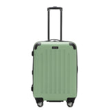 Kenneth Cole REACTION Renegade Luggage Expandable 8-Wheel Spinner Lightweight Hardside Suitcase, Seafoam, 24-Inch Checked
