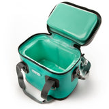 RTIC Soft Cooler 8 Can, Insulated Bag Portable Ice Chest Box for Lunch, Beach, Drink, Beverage, Travel, Camping, Picnic, Car, Trips, Floating Cooler Leak-Proof with Zipper, Seafoam Green