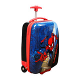 Bioworld Spider-Man Amazing Web-Swinging Blue & Red 16.5" Rolling Luggage
